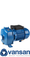Vansan SCM2-55 – 1,5KW 230V + PS01A Twin Impeller Centrifugal Pump With Controller image 1